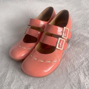 John Fluevog Cavalieri Pink Size 8, with box.